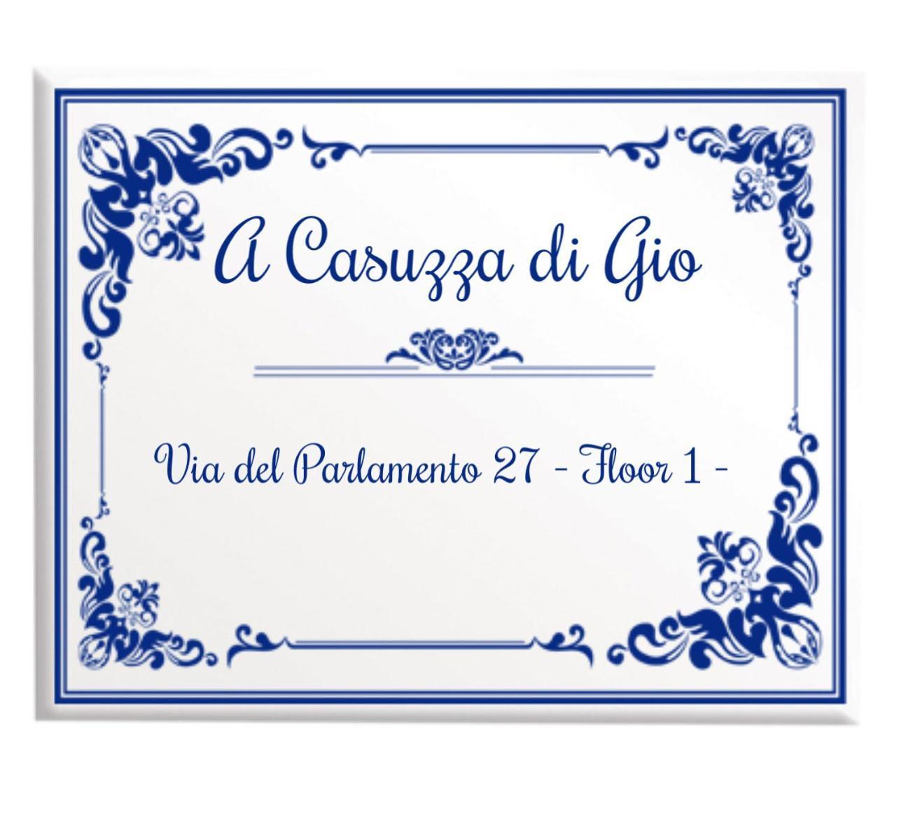 A Casuzza Di Gio Apartment ปาแลร์โม ภายนอก รูปภาพ